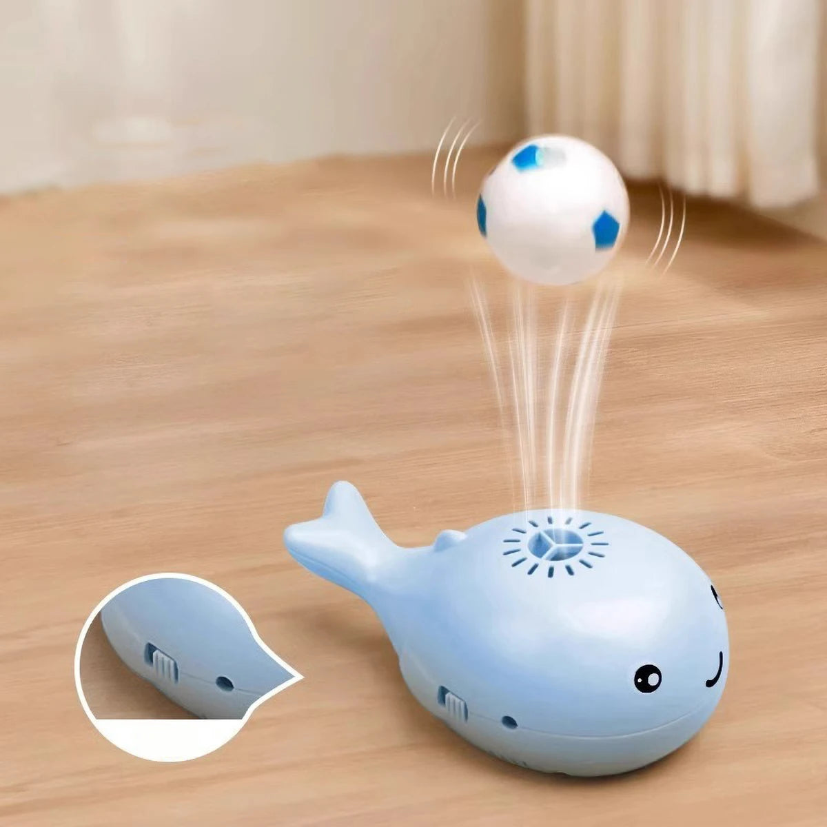 ual - function FElectric Floating Ball Cat Toy - WhaElectric Floating Ball Cat Toy - Whale - shaped, USB - powered, D