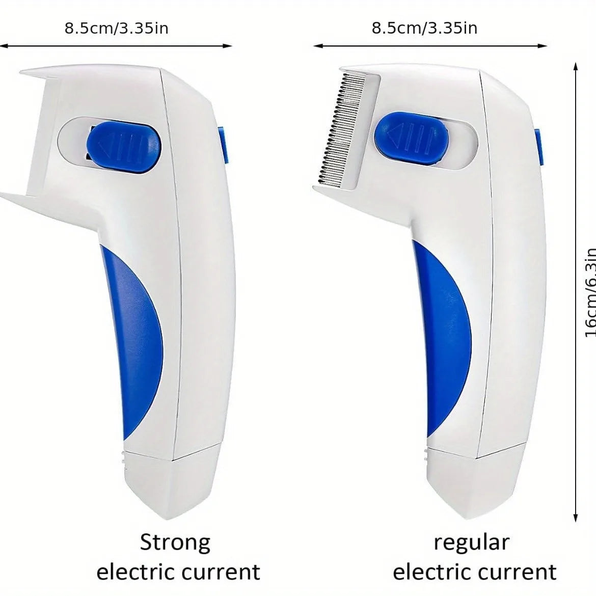 Electronic Flea Comb for Dogs & Cats – Lice, Flea & Egg Remover for Pets