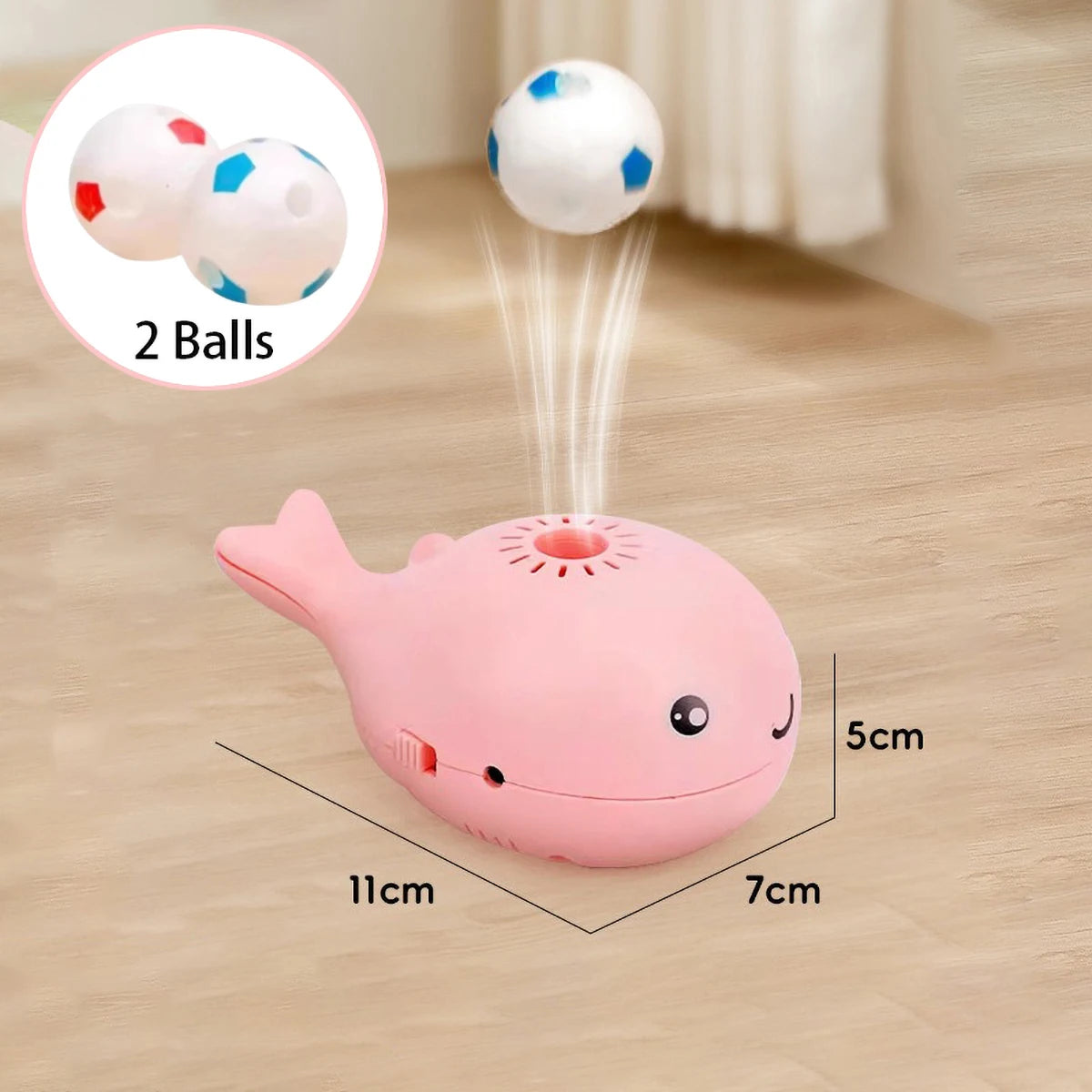 ual - function FElectric Floating Ball Cat Toy - WhaElectric Floating Ball Cat Toy - Whale - shaped, USB - powered, D