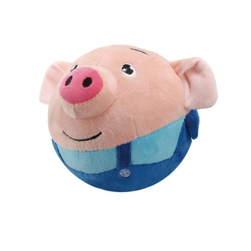 Pet Smart Cat Toy Electric Automatic Plush Bouncing Toys Interactive Toys Self-moving Kitten Toys for Indoor Playing Small Dogs