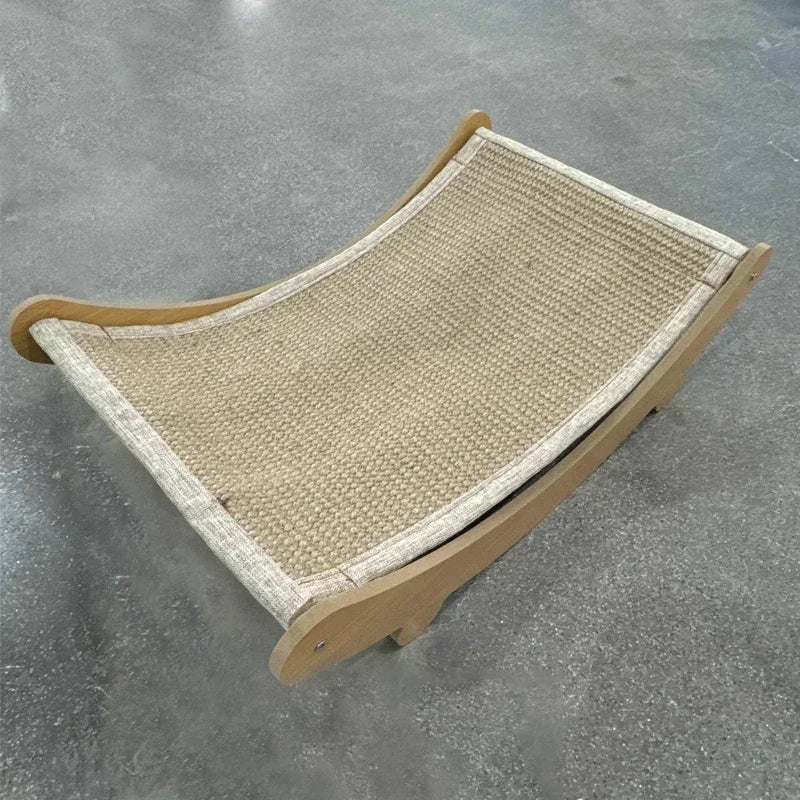 Wooden CaDetachable Wear-resistant Cat Scratch Board Kitten Grinding Cats Toys Reclinert Scratching Pads Cats Sleeping Bed