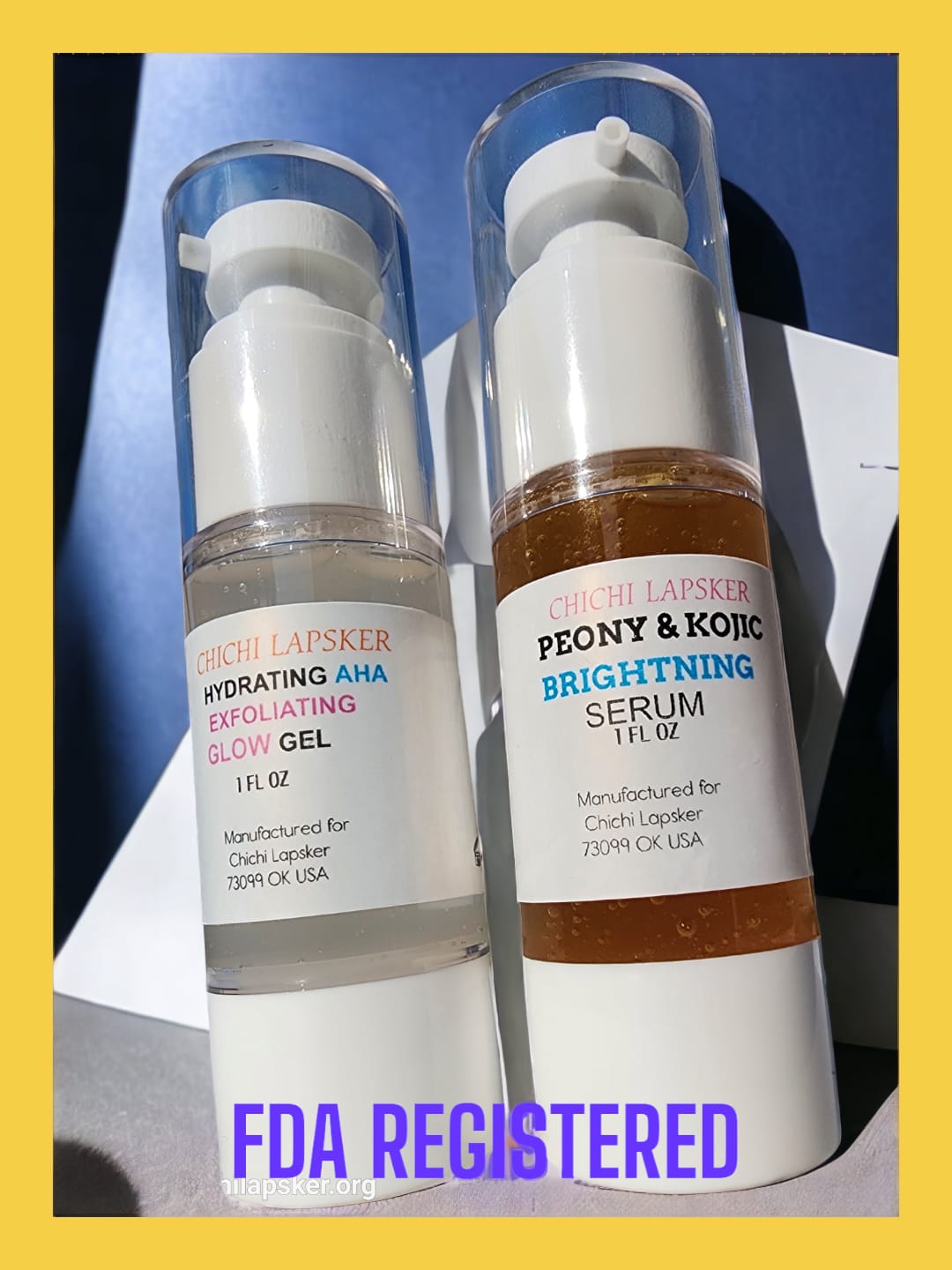 Face Repair Exfoliant Gel & Anti-Aging Face Serum – Skincare Combo
