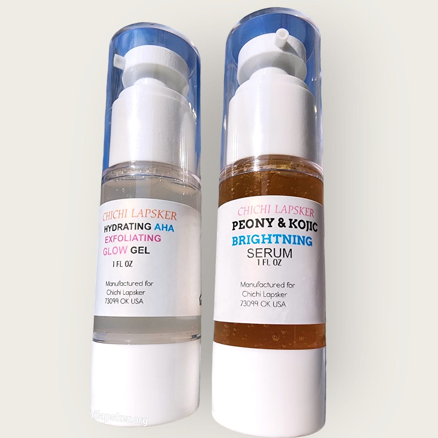 Face Repair Exfoliant Gel & Anti-Aging Face Serum – Skincare Combo