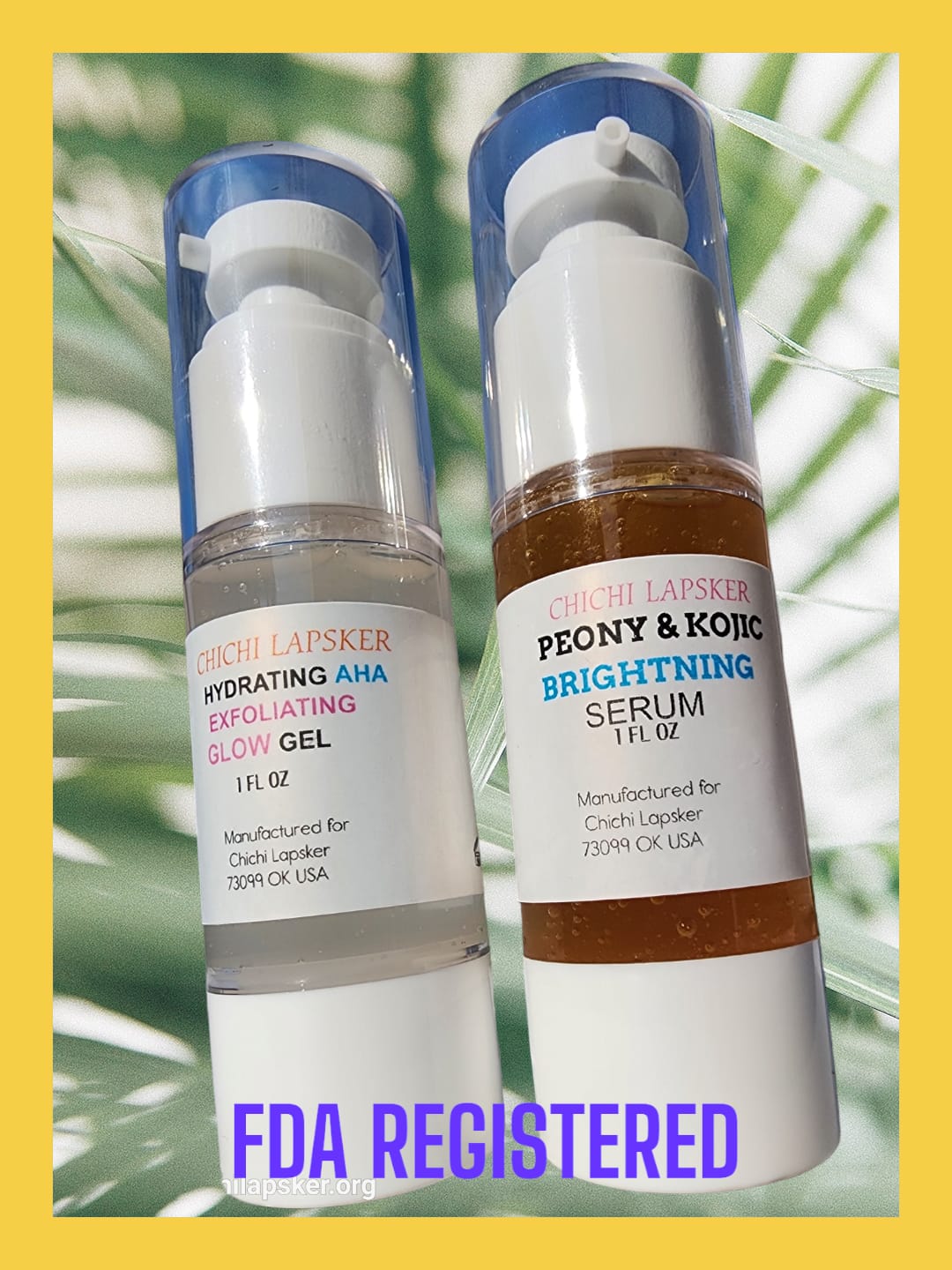 Face Repair Exfoliant Gel & Anti-Aging Face Serum – Skincare Combo