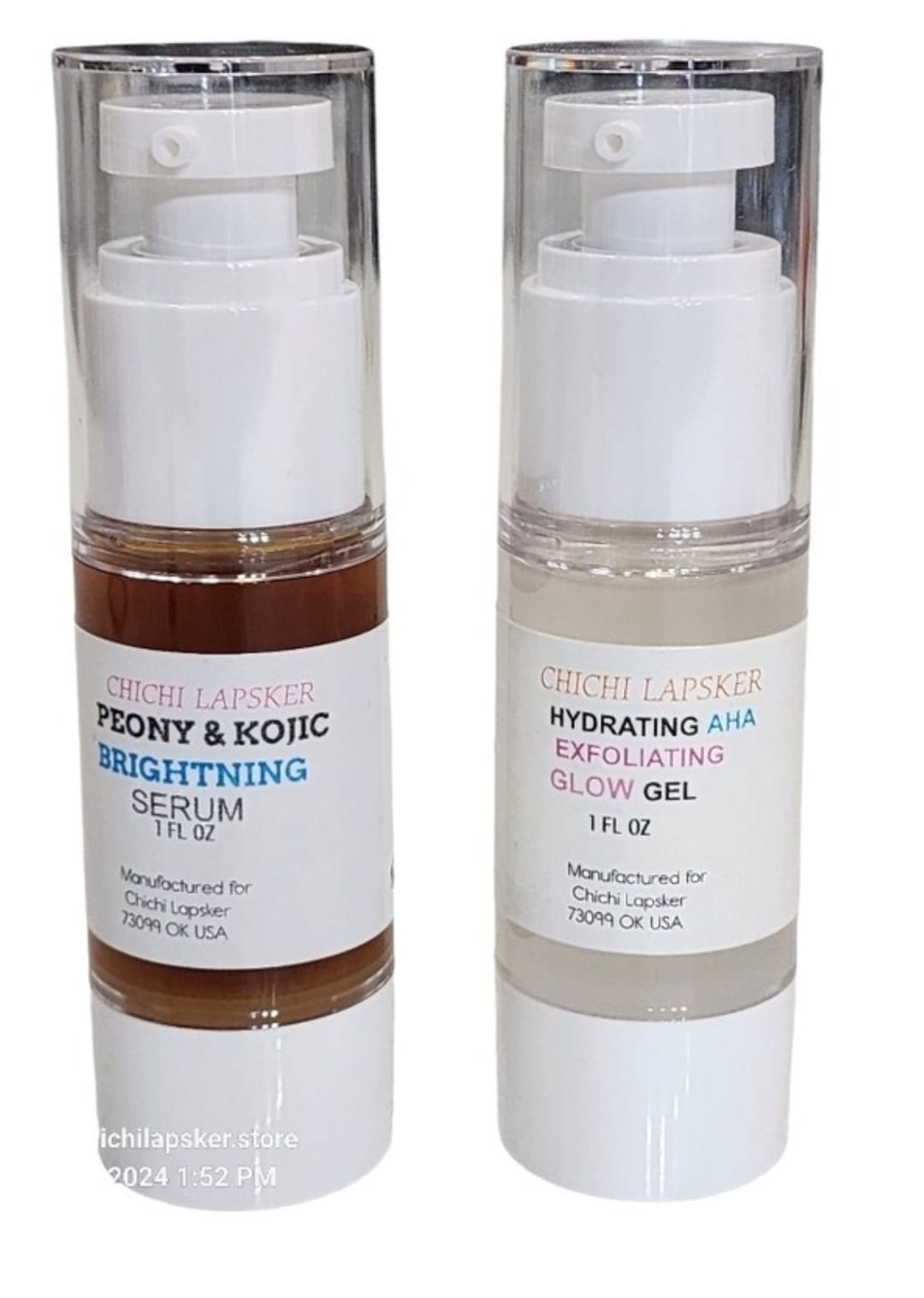 Face Repair Exfoliant Gel & Anti-Aging Face Serum – Skincare Combo