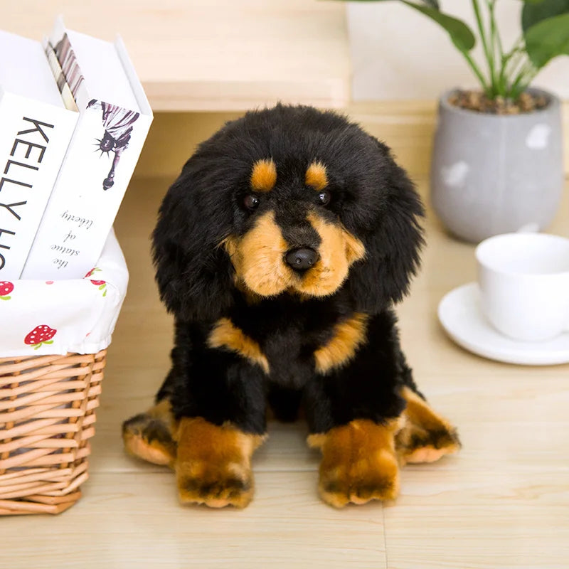 Simulation Bichon Frise Plush dog Toy Super Cute Likelife Pomeranian Stuffed Animals Birthday Puppy Pets toys for pet lovers