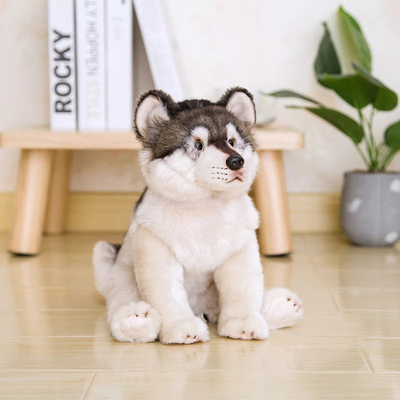 Simulation Bichon Frise Plush dog Toy Super Cute Likelife Pomeranian Stuffed Animals Birthday Puppy Pets toys for pet lovers