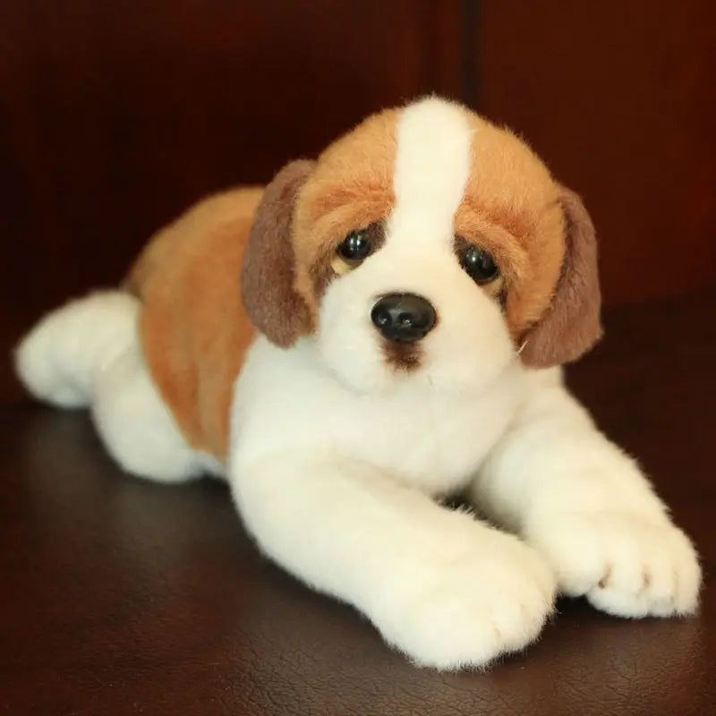 Simulation Bichon Frise Plush dog Toy Super Cute Likelife Pomeranian Stuffed Animals Birthday Puppy Pets toys for pet lovers