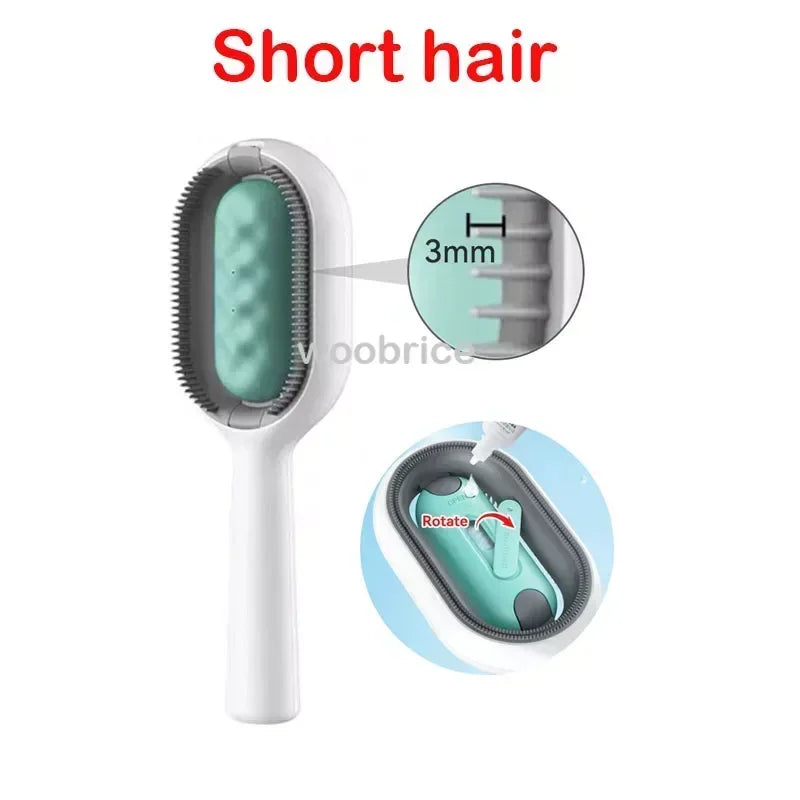 For Cats Accessories Cat Brush Cat Comb 3 in 1 Electric Spray Cat Hair Brushes for Massage Pet Grooming Comb Hair Removal Combs