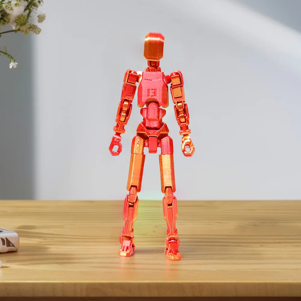 Multi-Jointed Movable Shapeshift Robot Titan 13 Action Figures 3D Printed Mannequin Dummy Toys Kids Adults Children Game