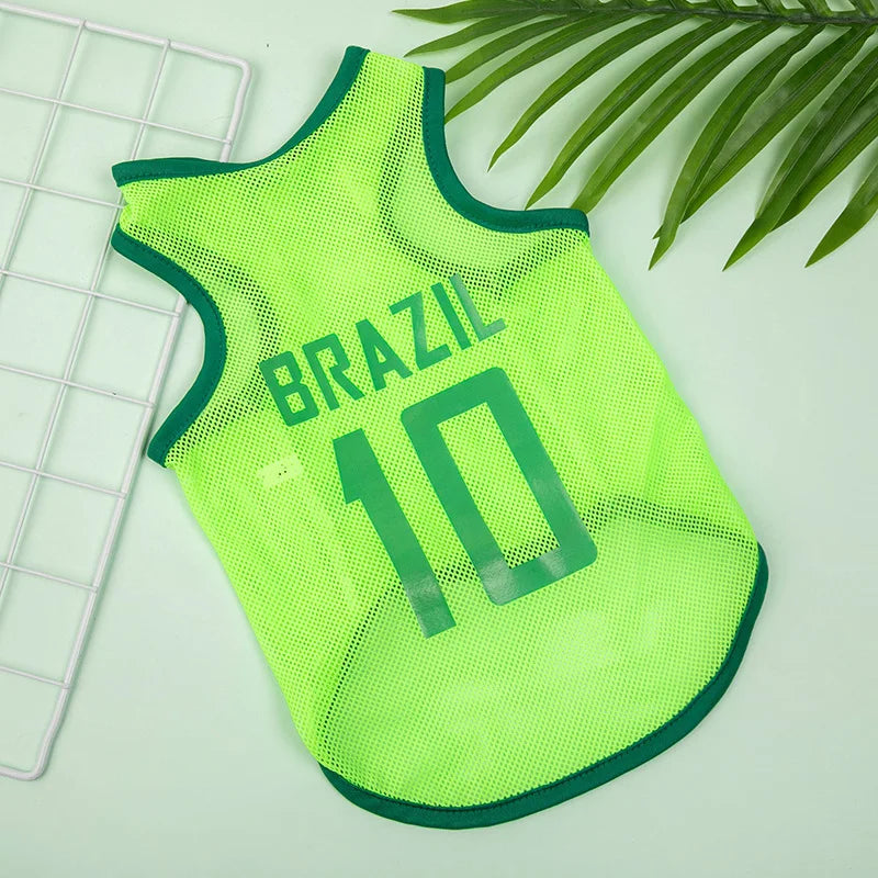 Ultrathin Vest Summer Dog Clothes For Small Dogs Cats Chihuahua T Shirt Breathable Mesh Funny Cute Pets Costumes For Puppy Coat