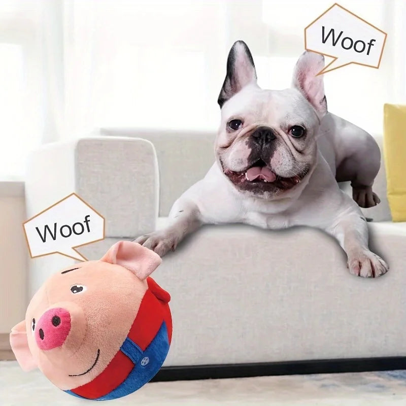 Pet Smart Cat Toy Electric Automatic Plush Bouncing Toys Interactive Toys Self-moving Kitten Toys for Indoor Playing Small Dogs