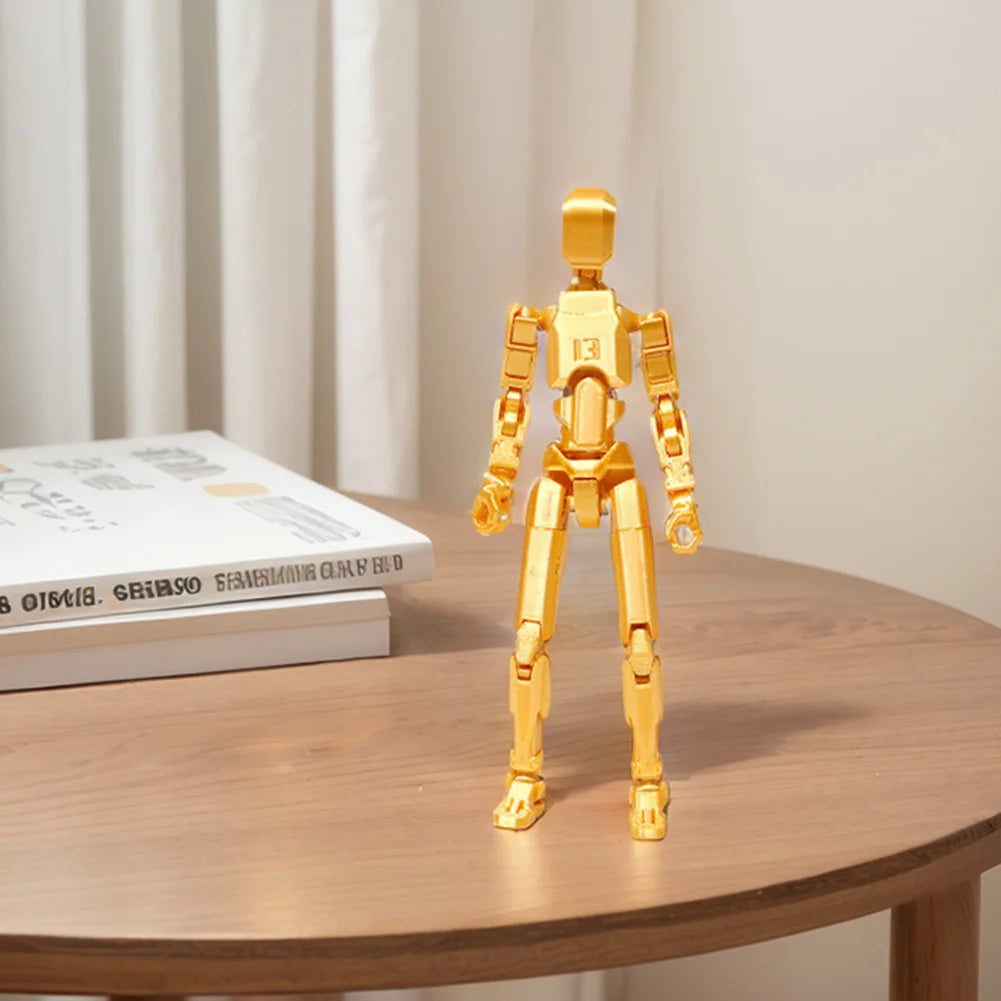 Multi-Jointed Movable Shapeshift Robot Titan 13 Action Figures 3D Printed Mannequin Dummy Toys Kids Adults Children Game