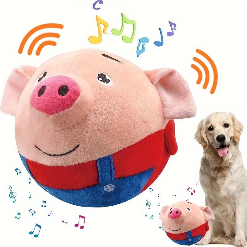 Pet Smart Cat Toy Electric Automatic Plush Bouncing Toys Interactive Toys Self-moving Kitten Toys for Indoor Playing Small Dogs
