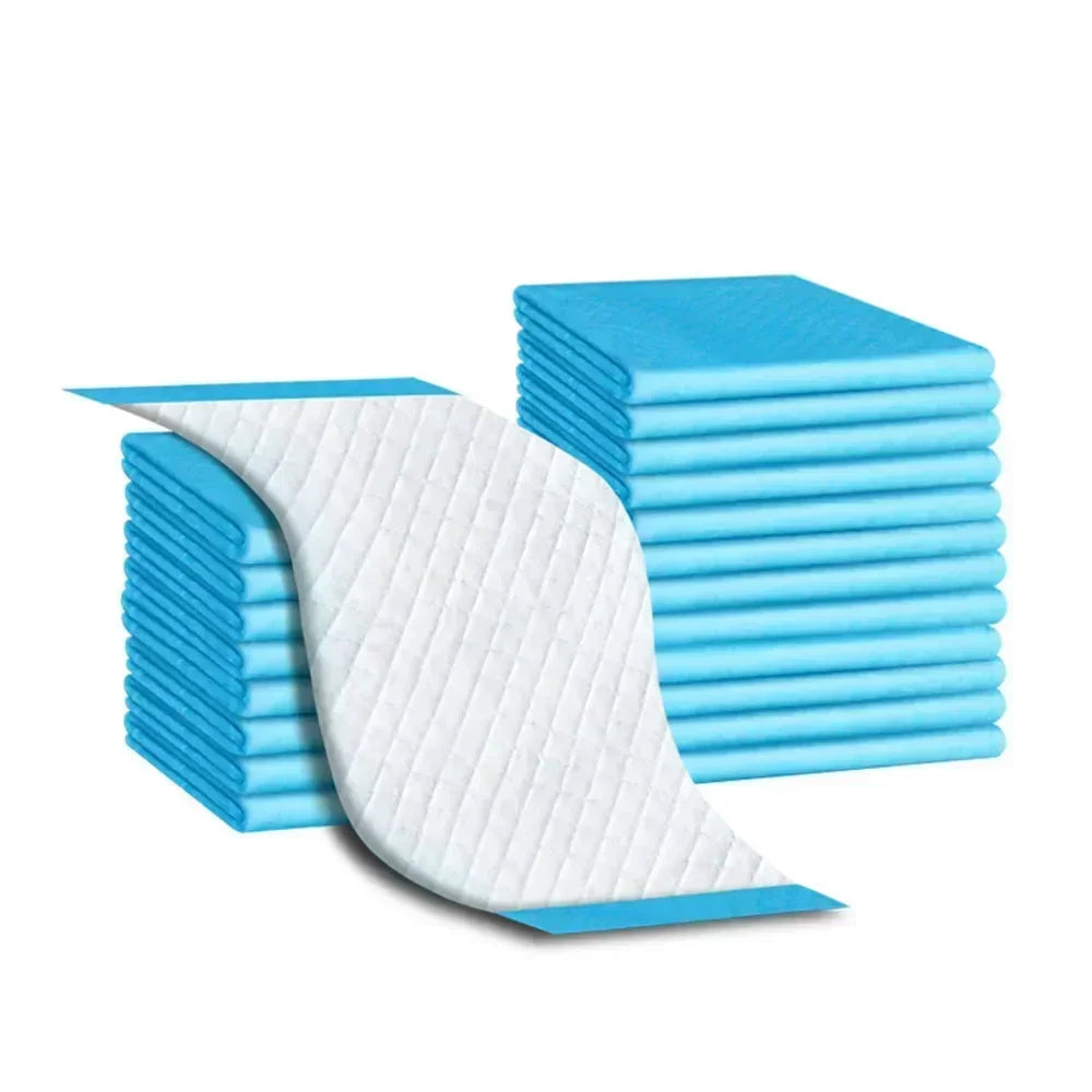 Pee Mats, Dppyisposable Litter Toilet Solutions120-Pack Ultra Absorbent 33x45cm Pet Diaper Pads for Dogs &Cats, Odor-Control Pu