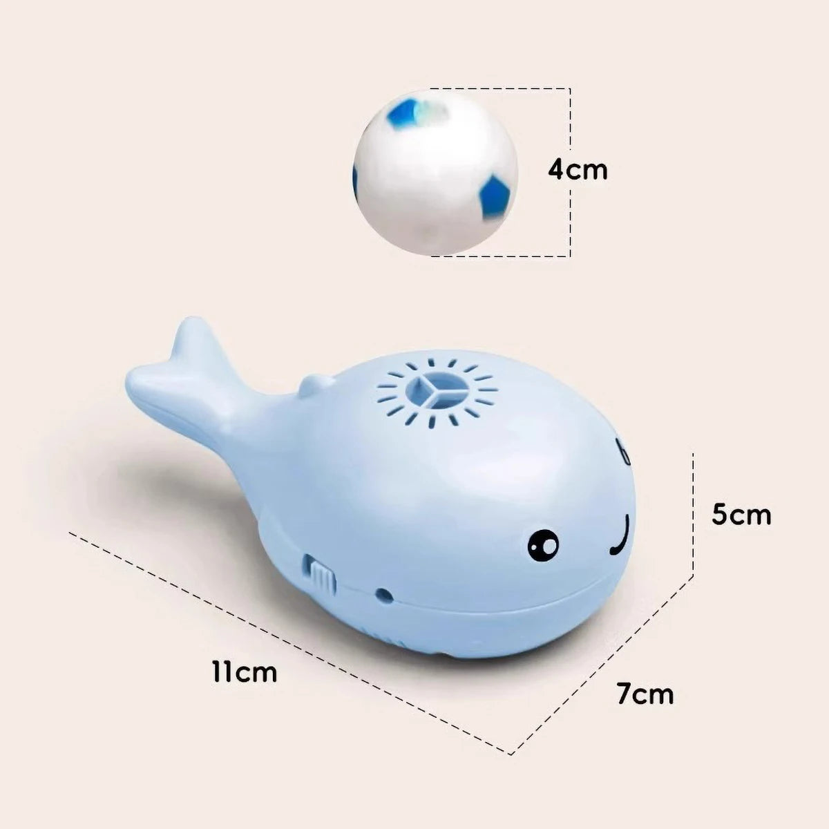 ual - function FElectric Floating Ball Cat Toy  - WhaElectric Floating Ball Cat Toy  - Whale - shaped, USB - powered, D