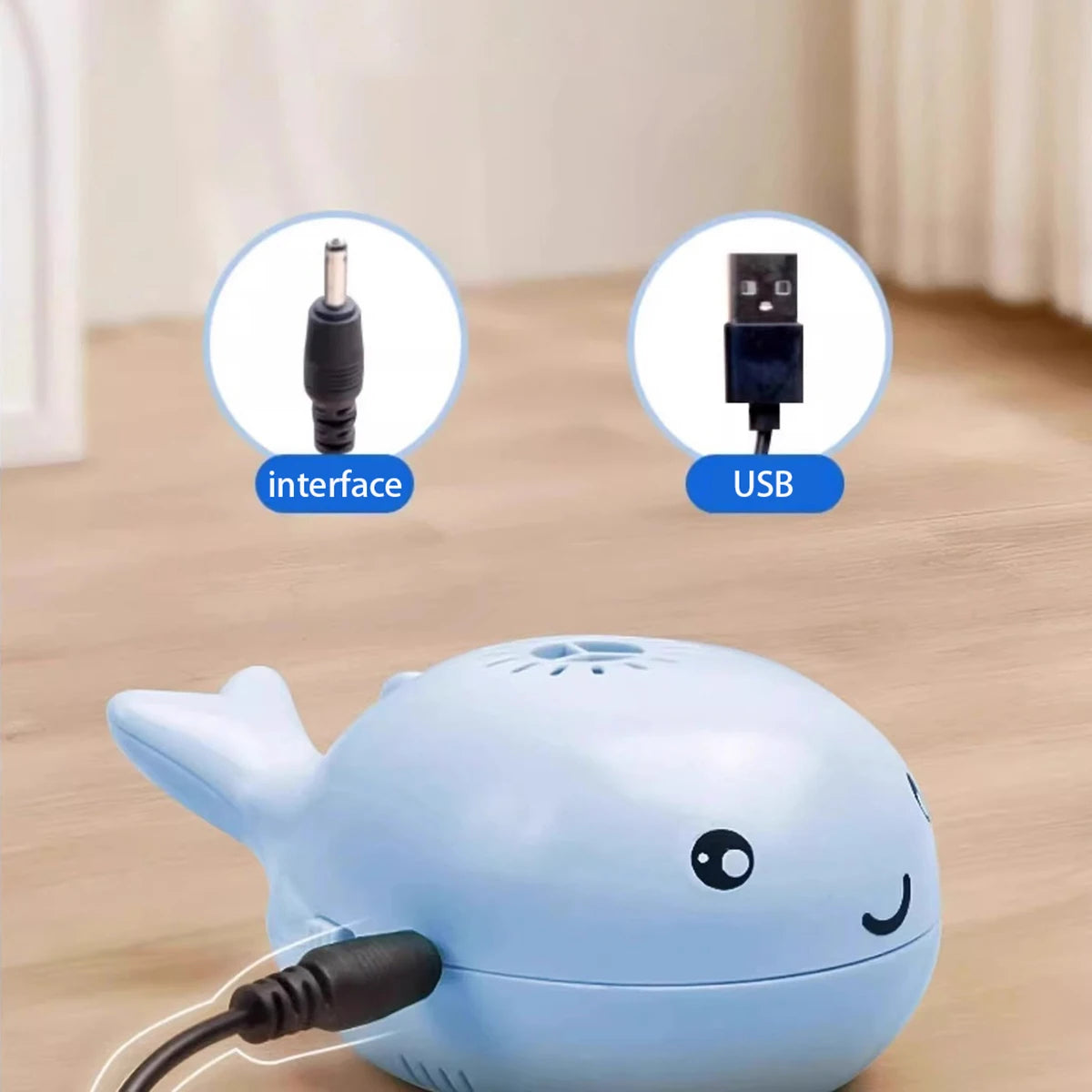 ual - function FElectric Floating Ball Cat Toy  - WhaElectric Floating Ball Cat Toy  - Whale - shaped, USB - powered, D